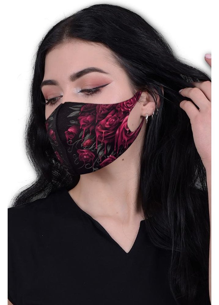 Blood Rose Protective Face Mask