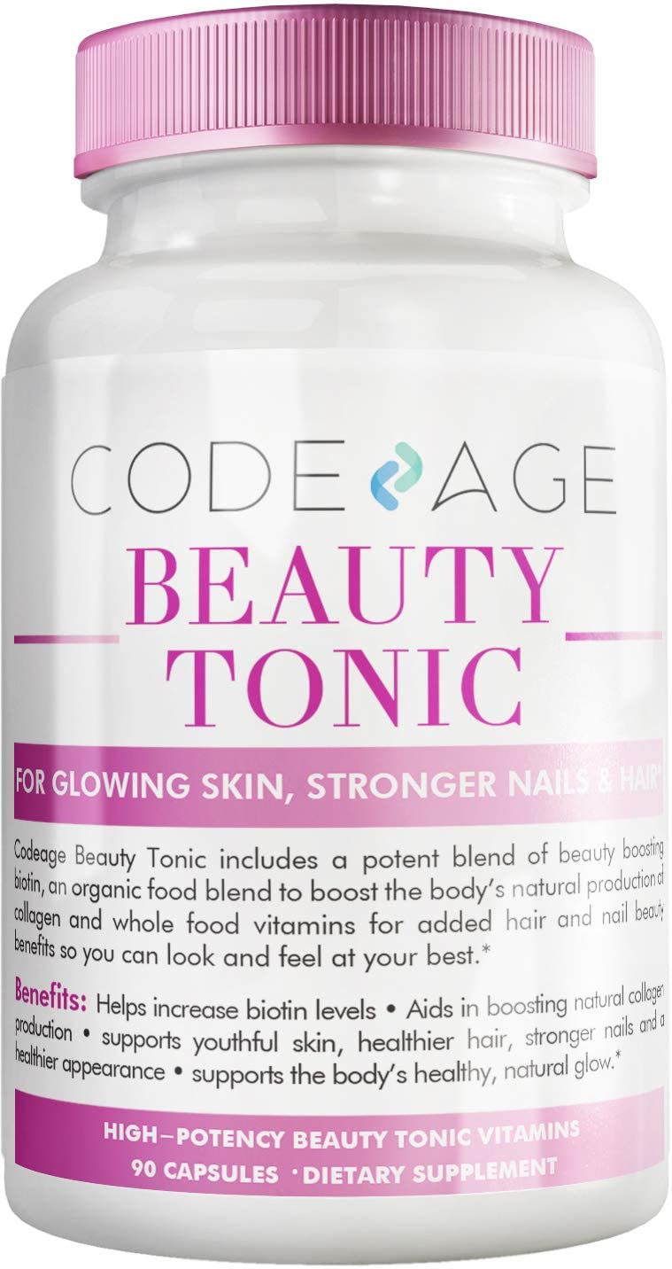 Codeage Beauty Boost Biotin Capsule Supplement