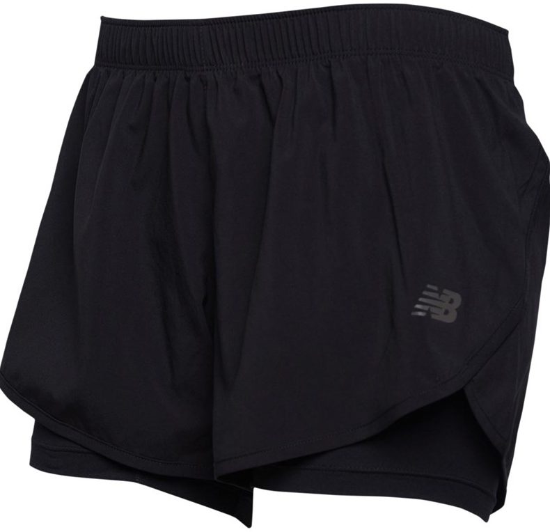 New Balance Womens Relentless 2in1 Running Shorts