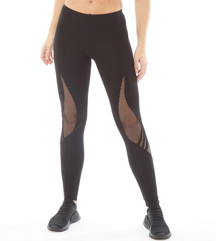 Womens Lux Track Jersey Leggings