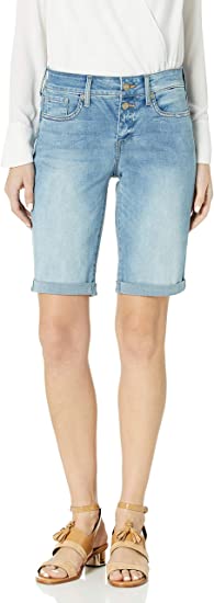 Long Denim Shorts