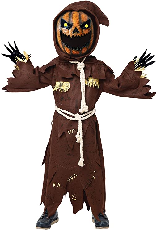 Scary Scarecrow Pumpkin