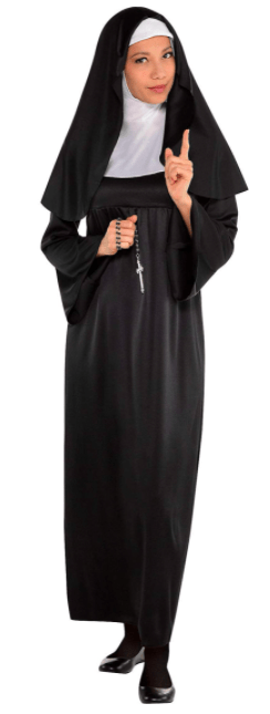 amscan Sister Adult Nun Costume