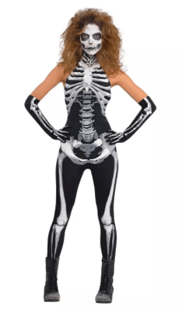 Skeleton Adult Women's Costume