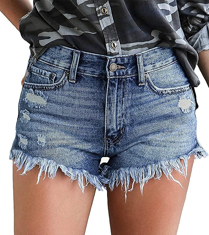 onlypuff Denim Hot Shorts for Women