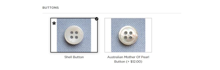 Spier and Mackay shirt buttons
