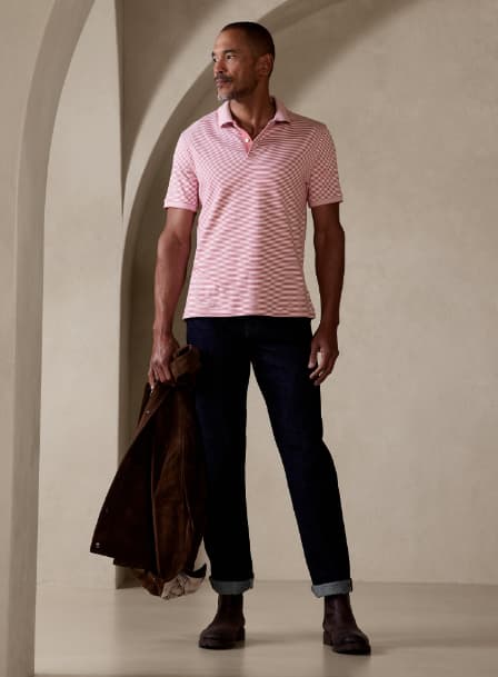 LUXURY-TOUCH PERFORMANCE POLO