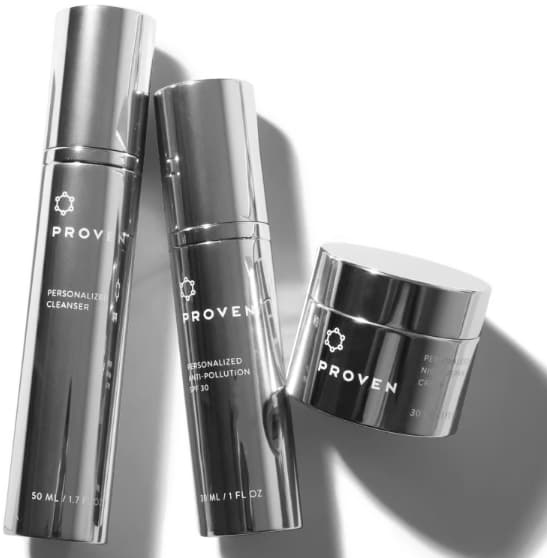 Proven skincare personalised set