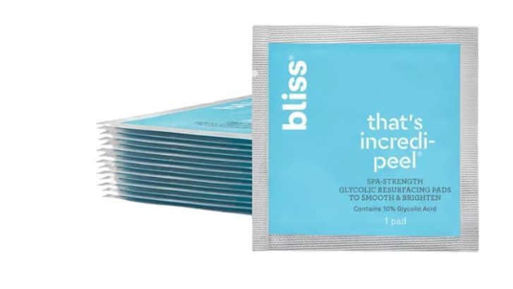 Bliss That’s Incredi-peel Glycolic Resurfacing Pads
