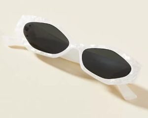 Geometric Cat-Eye Sunglasses