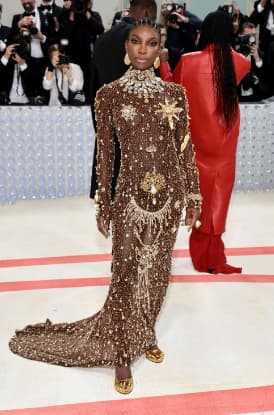 Michaela Coel at met gala 2023