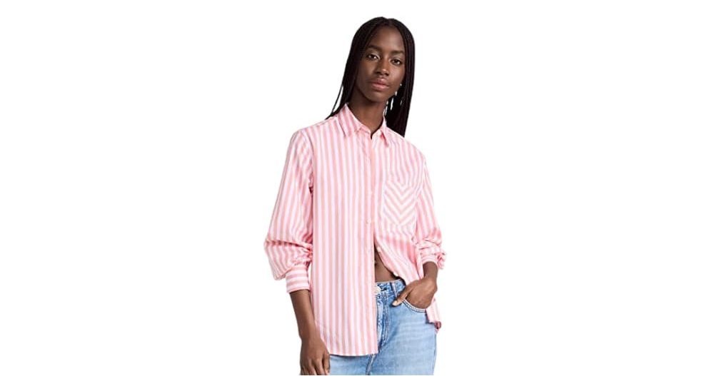 rag & bone Women's Maxine Button Down Shirt