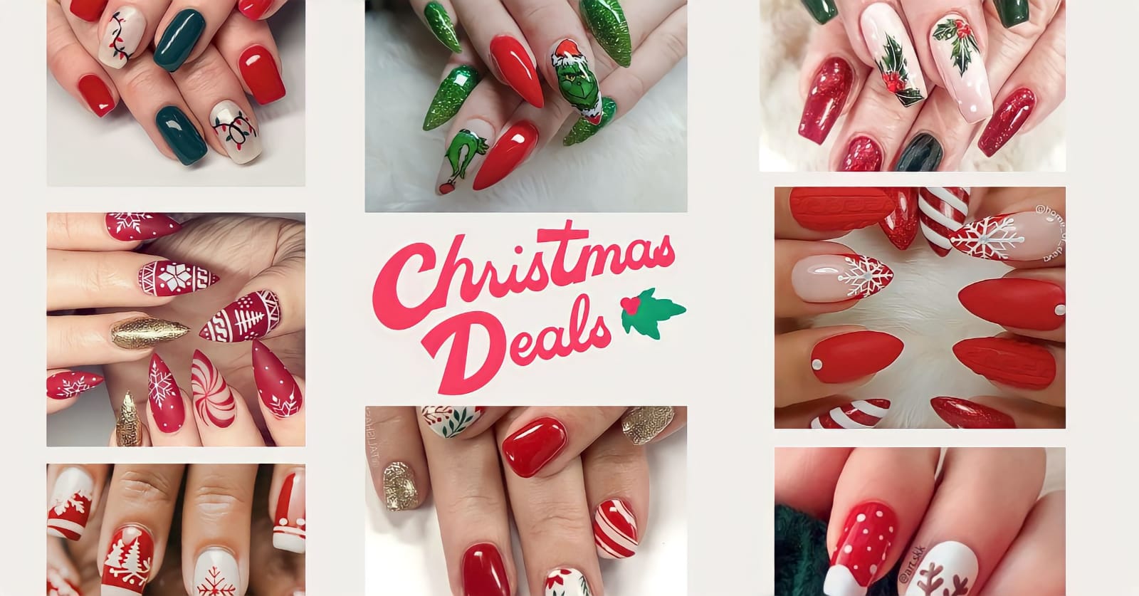 Simple & Easy Christmas Nail Designs For 2023